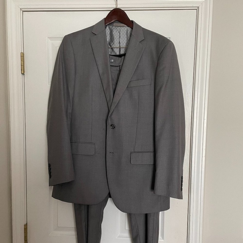 Grey Slim Fit Alberto Cardinali Suit